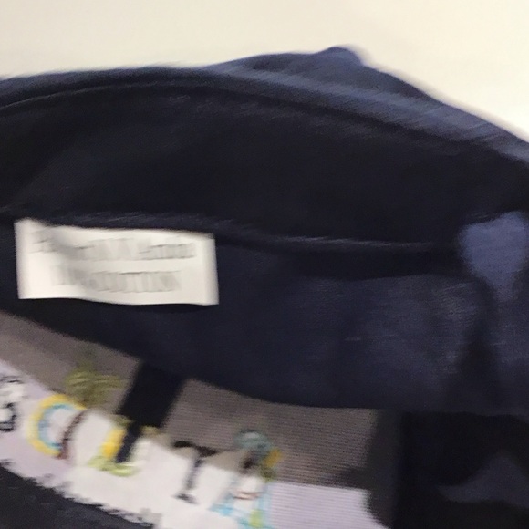 Aruba One Happy Island Navy Blue Cap with Colorful Embroidery - Picture 5 of 5